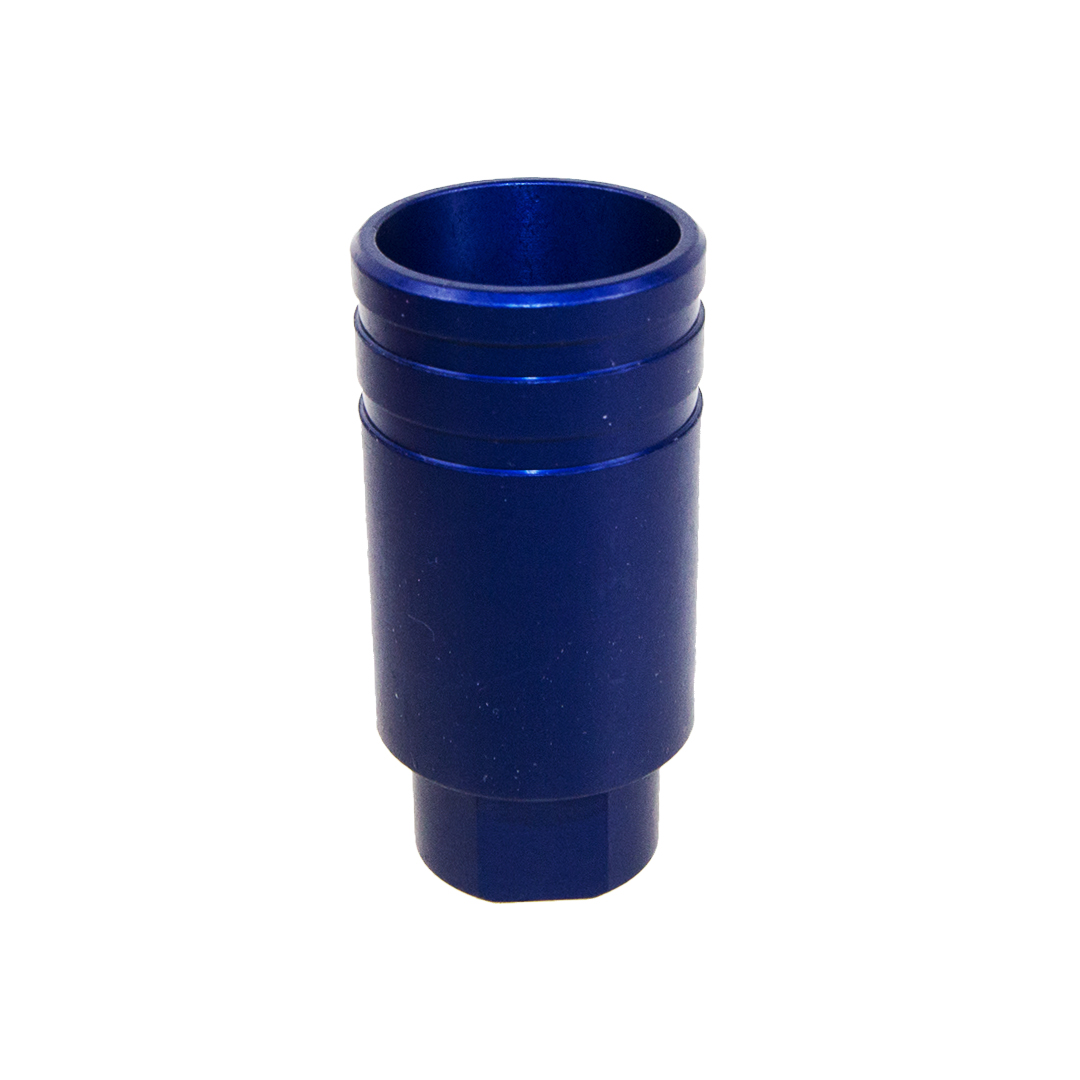 AR9 Flare Can Recoil Compensator Aluminum Blue